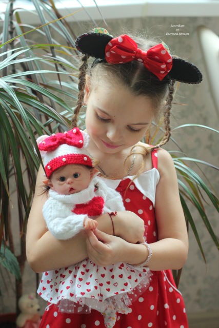 Мини Офелия. Кукла реборн из молда Mini Ofelia by Olga Auer