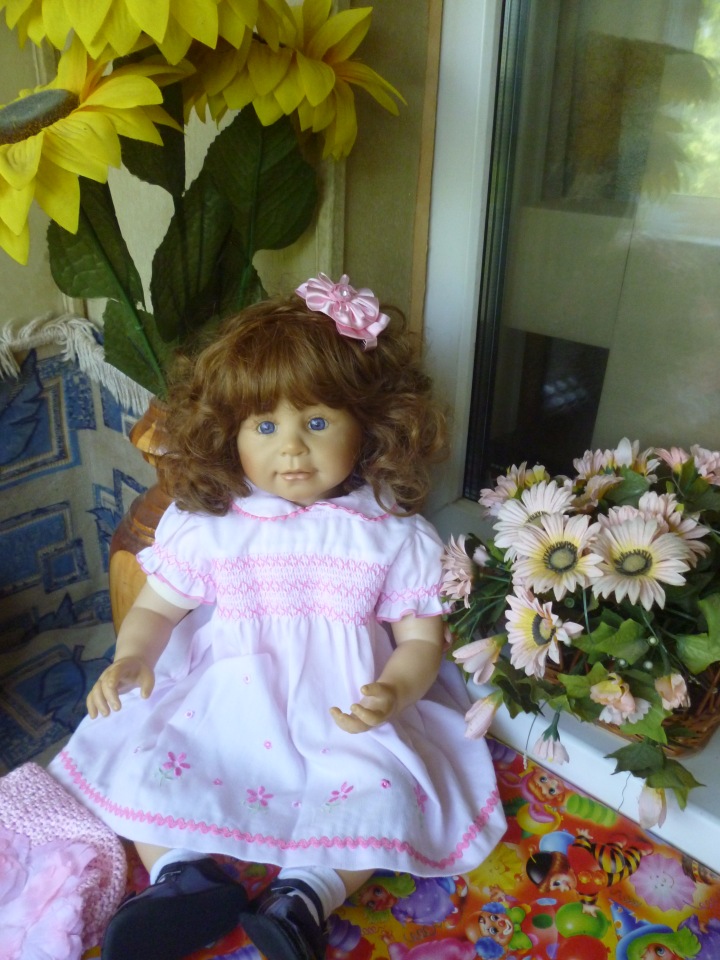 Милая Леони от Bettine Klemm. Коллекционная кукла фирмы Zapf Creation (фото 4)