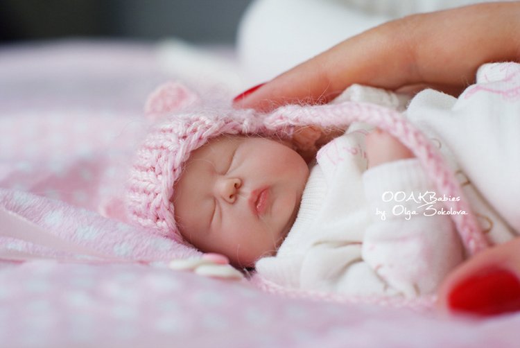 Стефания. Младенец ООАК Ольги Соколовой (фото 7)
