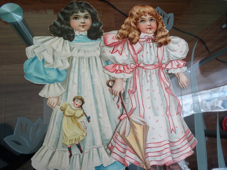 Очень маленькая кукло-встреча. Или ода бумажным куклам