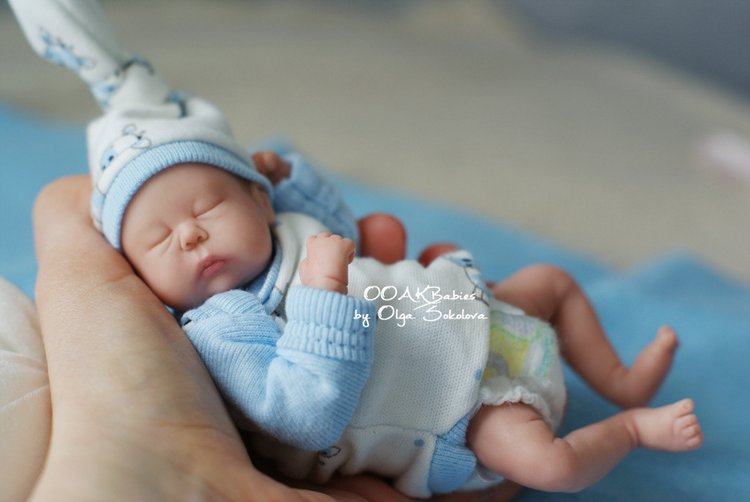 Лео. Младенец ООАК Ольги Соколовой (фото 3)