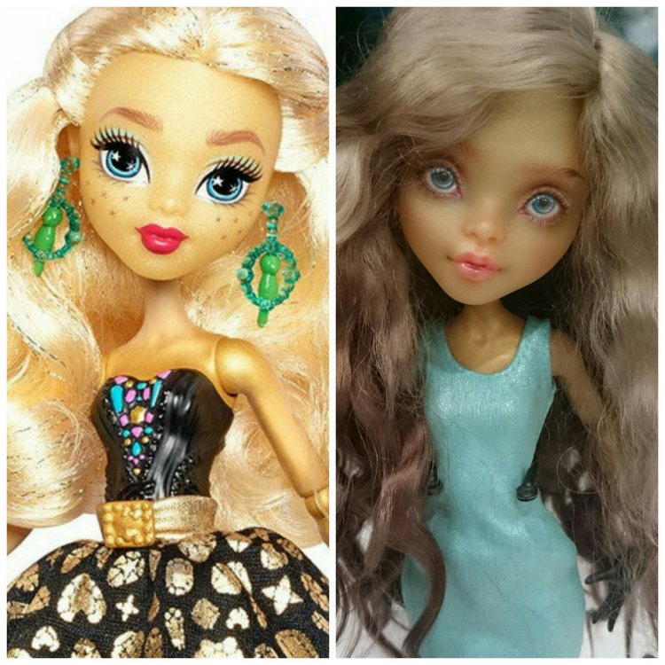 Монстрики моими глазами — ООАК и репейнт кукол (Custom): Barbie (фото 2)