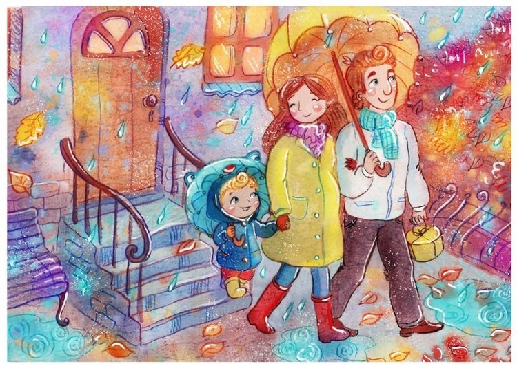 Волшебные иллюстрации — Интересное обо всем: поздравления