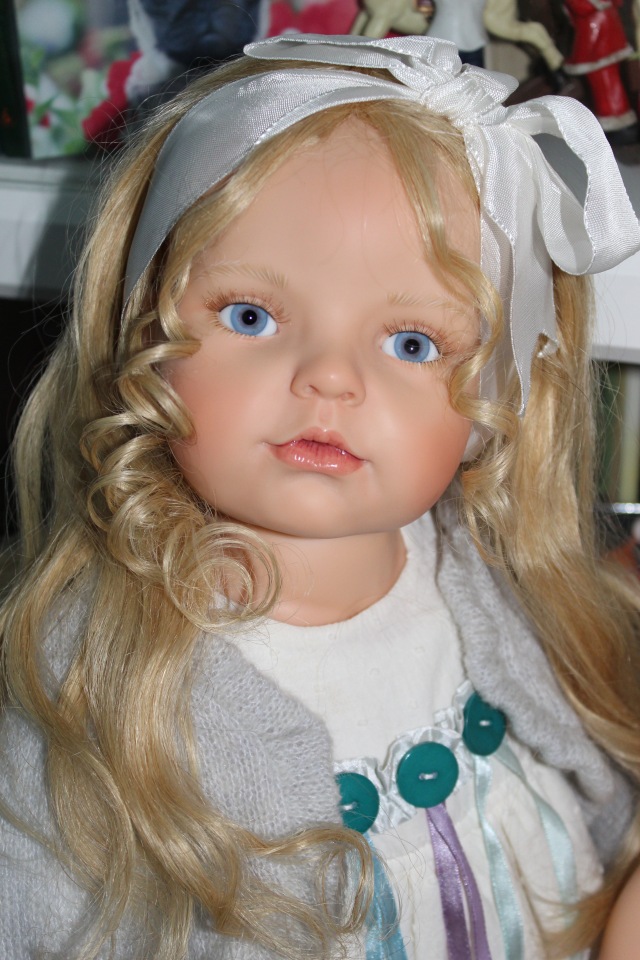 Две Фины, две сестрички — Куклы Hildegard Gunzel (Гюнцель) из винила: Gotz