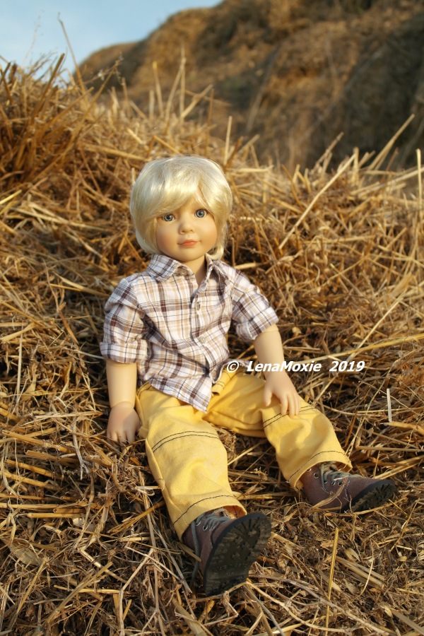 Нико. Прогулка в полях — Куклы Kidz'n'Cats (Соня Хартман): шарнирные 46 см (фото 9)