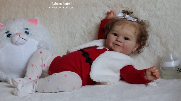 Моя Мэдди... Куколка реборн Виктории Вишни