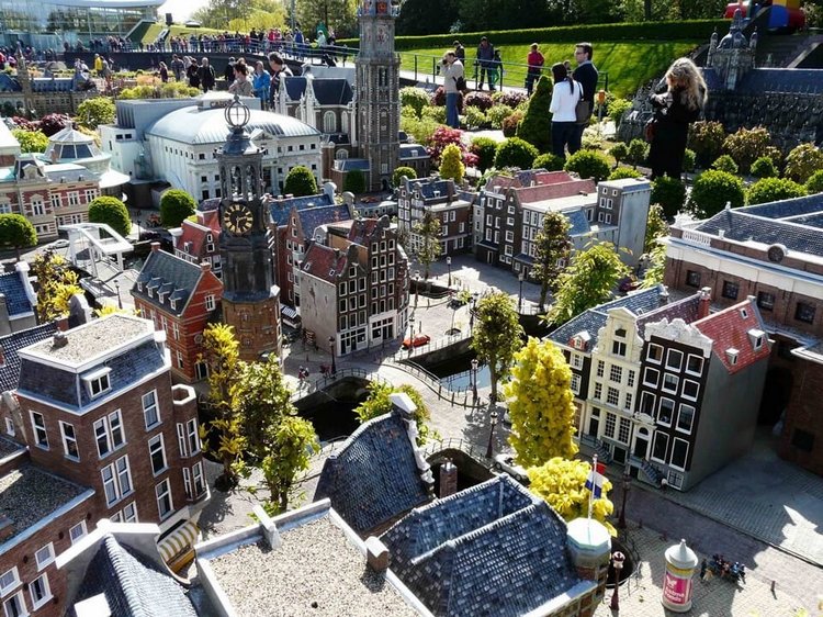 Парк миниатюр Madurodam Голландия