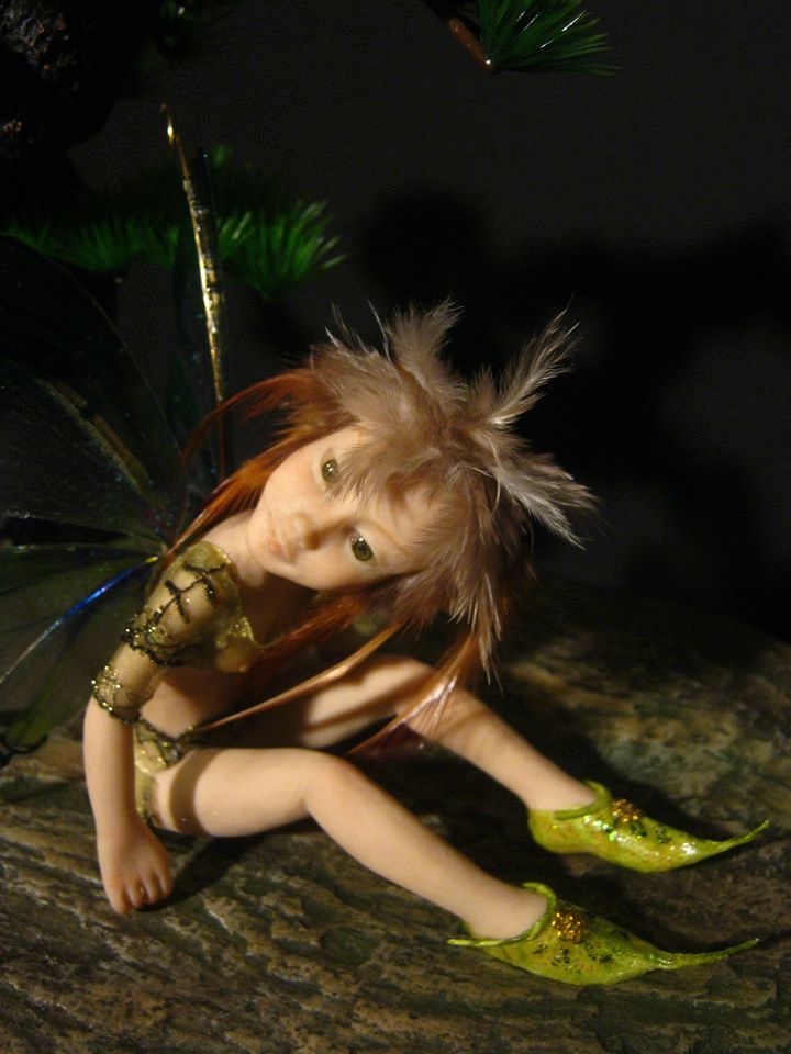 OOAK Creations Fairy - Dolls in Polymer Clay - Fimo by Paola Erriu - Авторские скульптуры из полимерной глины