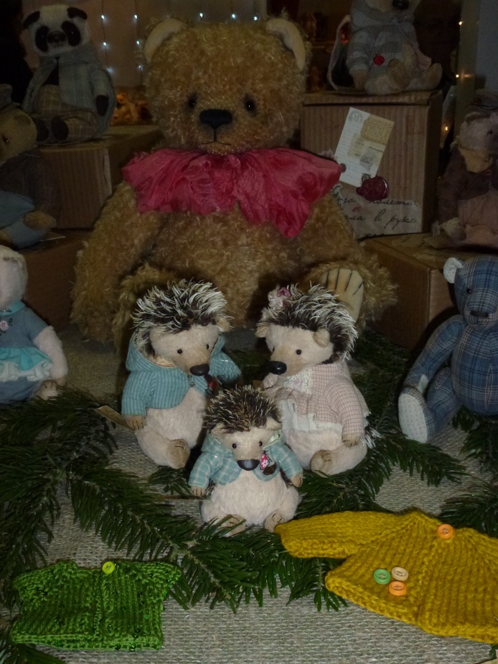 X Юбилейная выставка - Искусство Куклы (Гостиный Двор - 2019) - ЁЖИКИ и СОВУШКИ