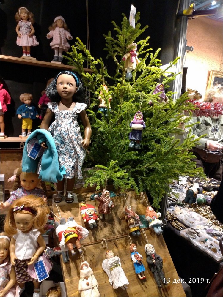 X Международная выставка "Искусство куклы" в Гостином дворе. Часть 1