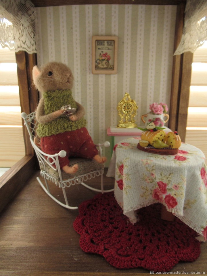 Мышиные норки — Румбоксы и кукольные интерьеры: фото (фото 9)