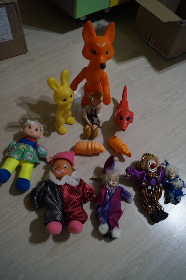 Четвёртая посылочка — Игрушки СССР и советского детства: резиновые