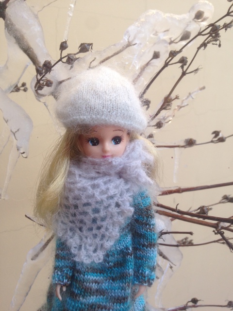 Снежная фотосессия с Licca, Takara