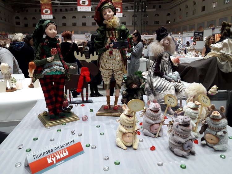 Искусство Куклы. Гостиный двор 2018. Выставку моими глазами - часть 2