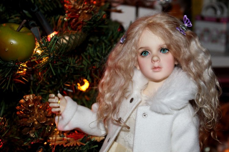Мой Новогодний Ангел. Dollshe Rosa