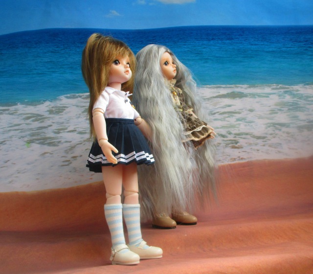 Две малышки из Китая — Разные шарнирные куклы (не БЖД): редкие (фото 10)