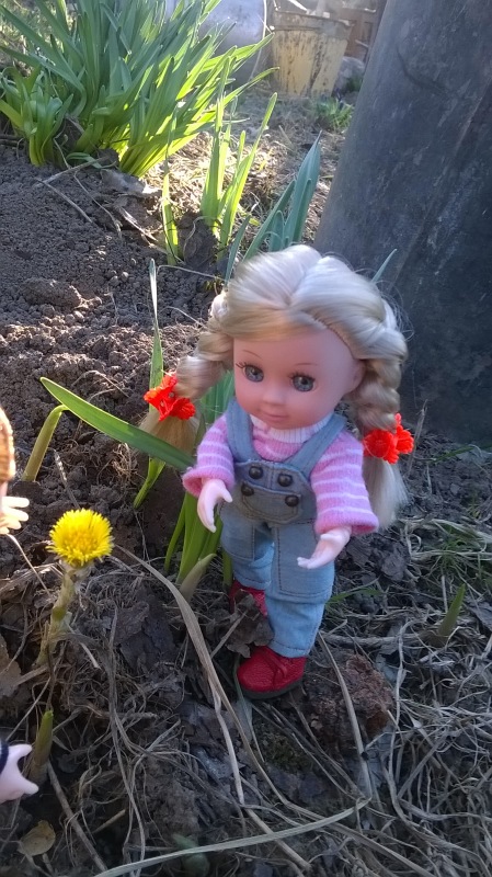 Галинка с Полинкой во саду ли в огороде (фото 6)