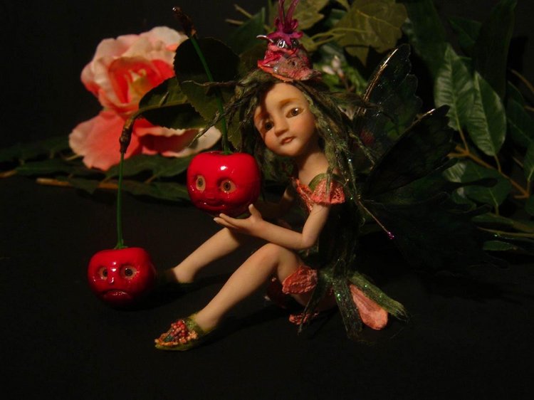 OOAK Creations Fairy - Dolls in Polymer Clay - Fimo by Paola Erriu - Авторские скульптуры из полимерной глины