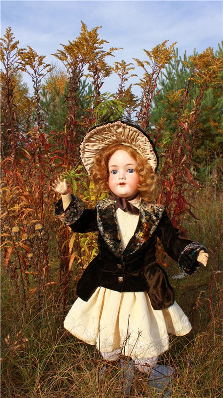 Кейт - Девочка Осень — Антикварные куклы Armand Marseille (AM): молд 390