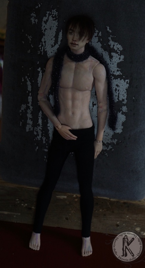 Авторская шарнирная кукла «Рейн», 47 см