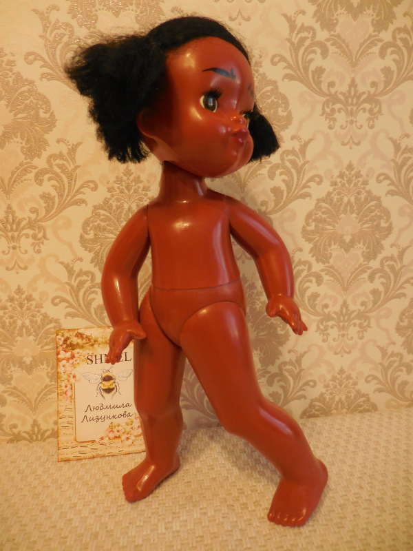 Танцующая кукла. Реставрация и создание авторского образа (фото 5)