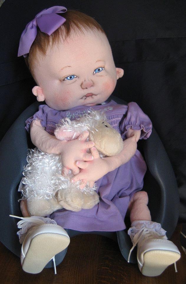 Rag Dolls Precious Creche Babies - Авторские текстильные куклы - ч.2