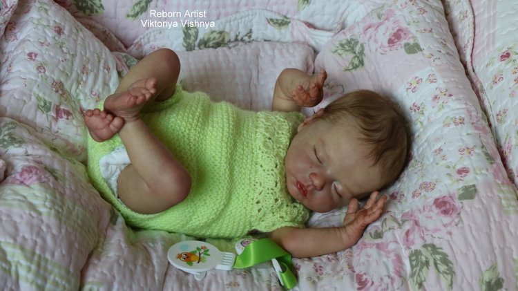 Далила... малышка реборн Виктории Вишни | Бэйбики Далила... малышка реборн Виктории Вишни