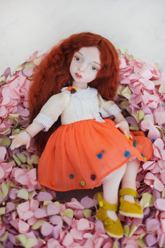 Марта и Амели - мои новые фарфоровые куклы