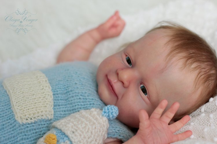 Прототип Марк от Ольги Ауэр (Marc by Olga Auer). кукла реборн Олеси Венгер