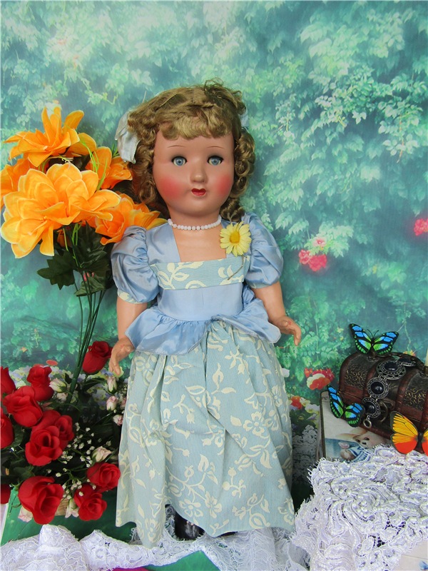 Розы и жемчуг… На них посмотри... Кукла Hans Volk на фоне интерьера (фото 8)