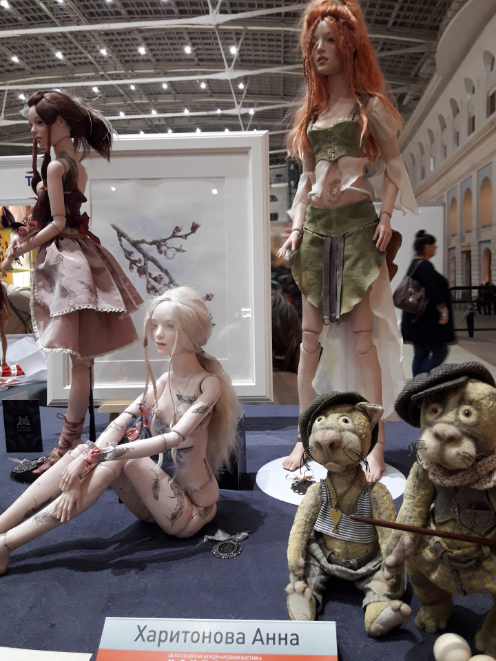 Искусство Куклы. Гостиный двор 2018. Выставку моими глазами - часть 2