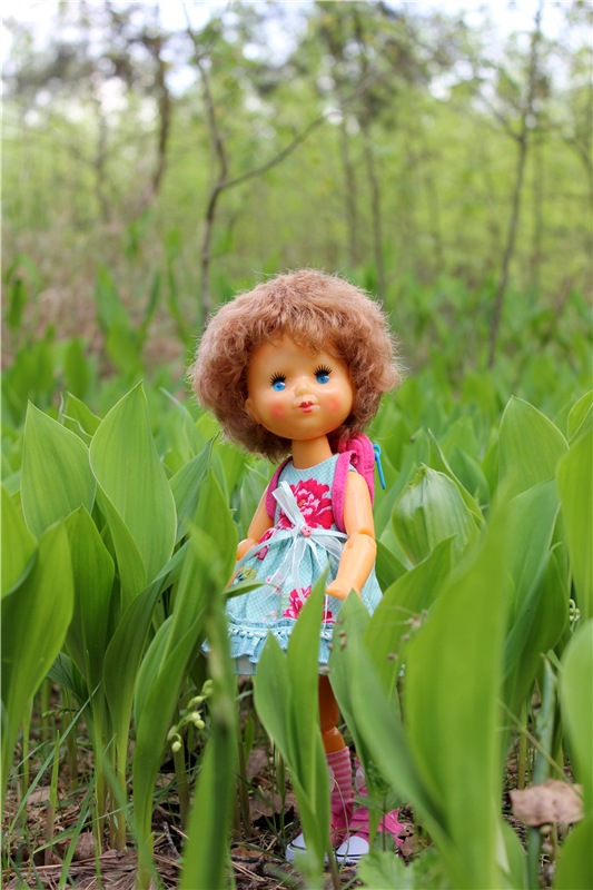 Женя-путешественница — Советские винтажные куклы (СССР): Ленигрушка (фото 4)