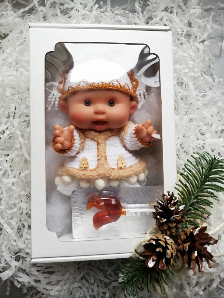 Снегурочка, пупс Nines d'onil 21 см | Бэйбики Снегурочка, пупс Nines d'onil 21 см (фото 3)