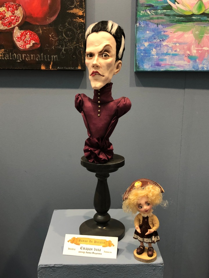 "Искусство куклы" 2019 - приглашаю прогуляться по выставке... ч.2