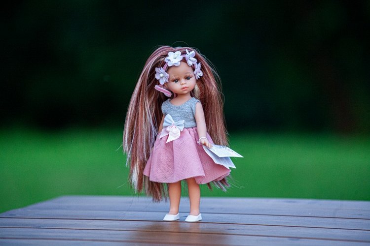 В гостях у STEPHA dolls! Biggers, Миниамигес, Вестида де Азул