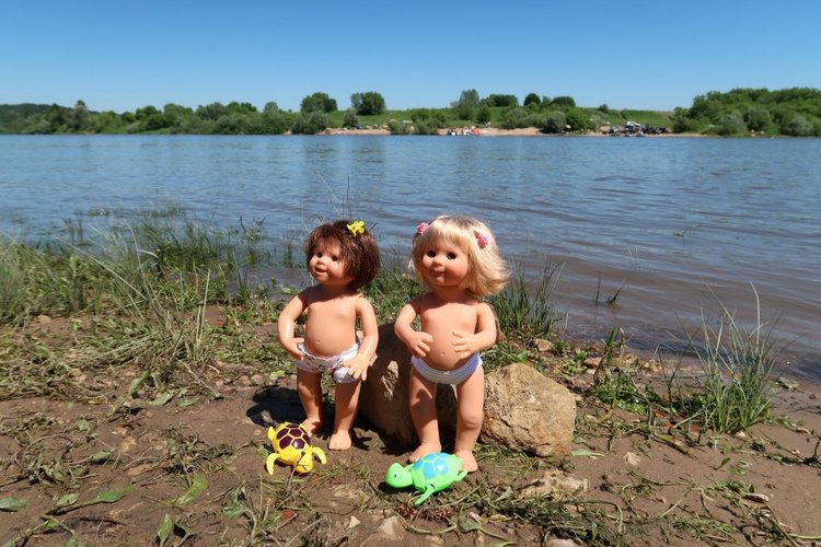 Вместе весело гулять по... Тарусе. Вихтели Линка и Алёнка (фото 9)