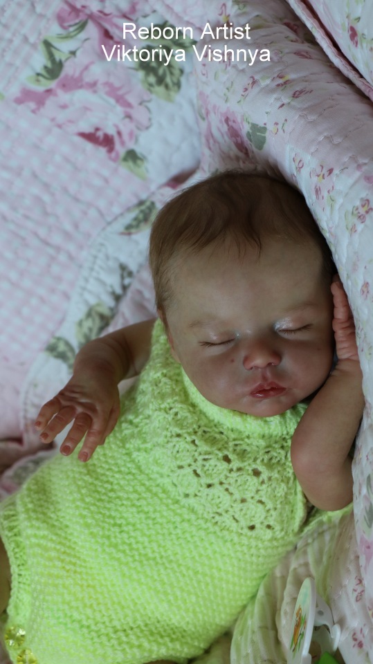 Далила... малышка реборн Виктории Вишни | Бэйбики Далила... малышка реборн Виктории Вишни