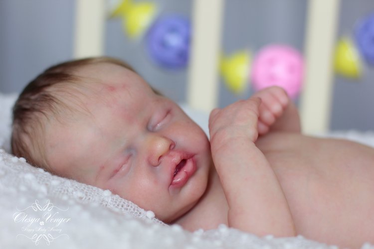 Моя крохотуля Инди. Кукла реборн Олеси Венгер