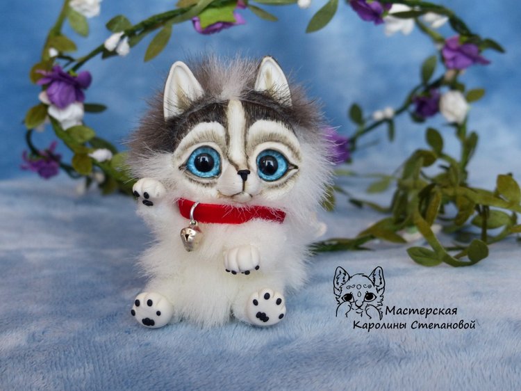 Малыш Хаски, крошка на ладошке. А может Хаски на Аляске? Или Хаски голубые глазки (фото 7)