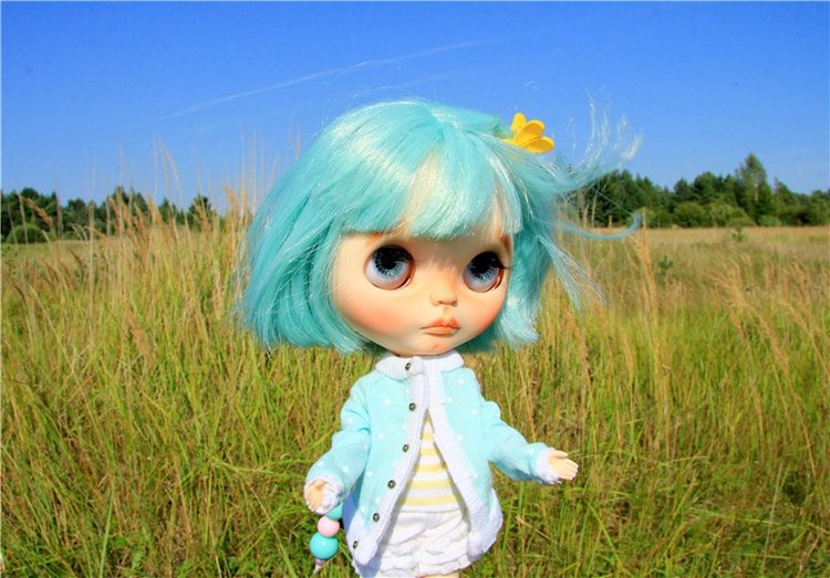 Инопланетянка Нийя. Custom Blythe Doll UFO Go Go Takara