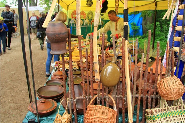 "Троицкие гуляния" в Василёво, 2018 год, продолжение. Архитектурно-этнографический музей под открытым небом. Василёво