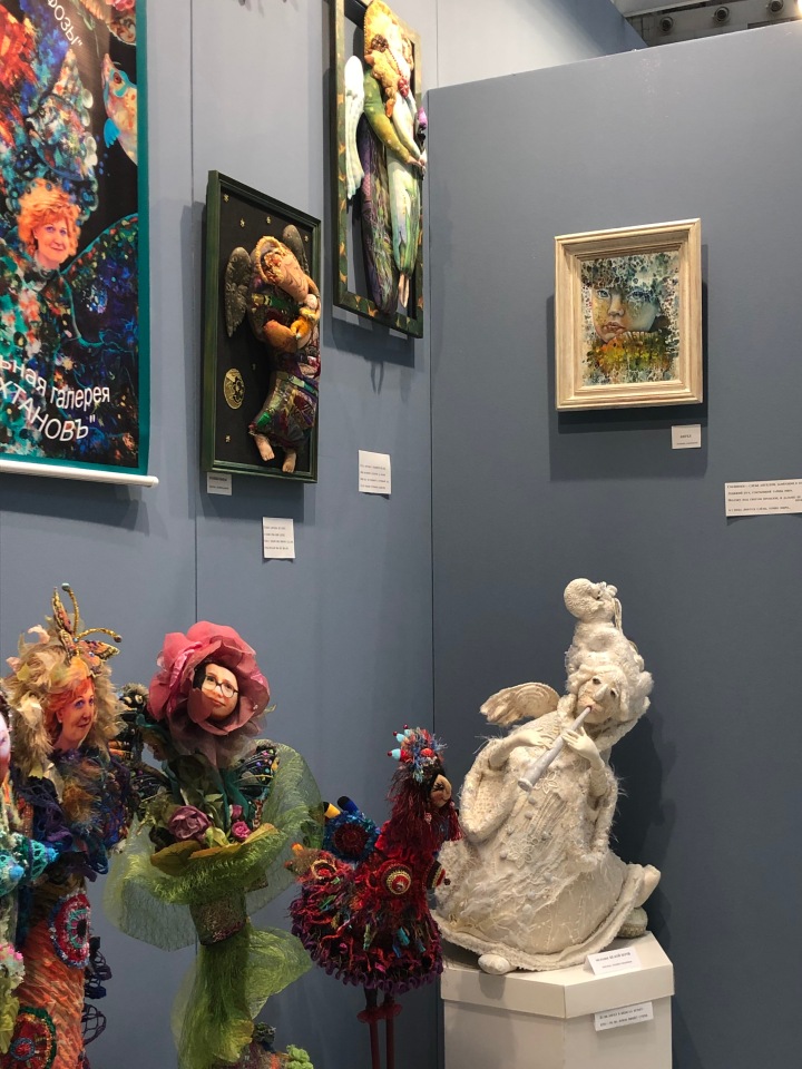 "Искусство куклы" 2019 - приглашаю прогуляться по выставке... ч.2