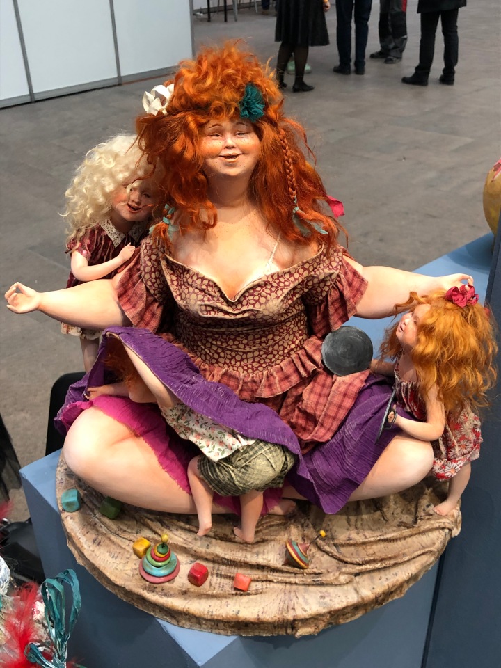 "Искусство куклы" 2019 - приглашаю прогуляться по выставке... ч.1