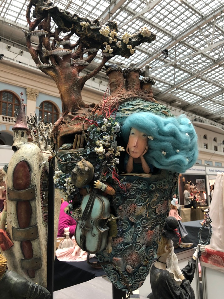 "Искусство куклы" 2019 - приглашаю прогуляться по выставке... ч.3 | Бэйбики "Искусство куклы" 2019 - приглашаю прогуляться по выставке... ч.3