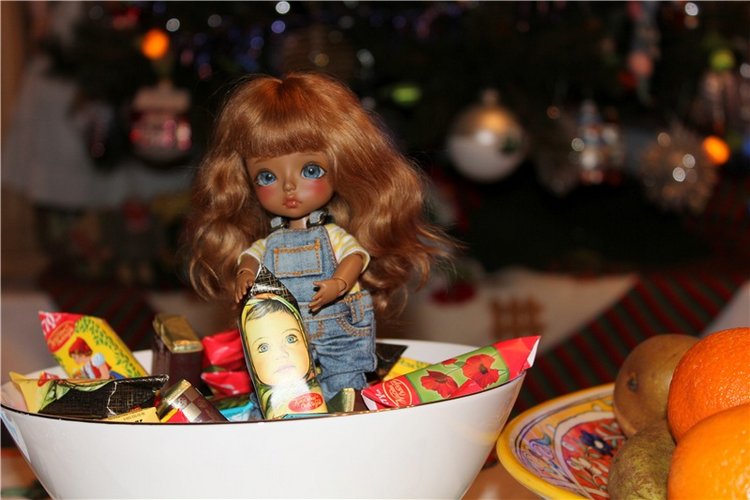Ния встречает Новый год | Бэйбики Ния встречает Новый год — Куклы Latidoll (Лати): BJD (БЖД)