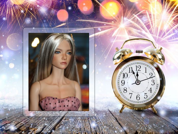 Изабель и Бианка готовятся к встрече Нового года