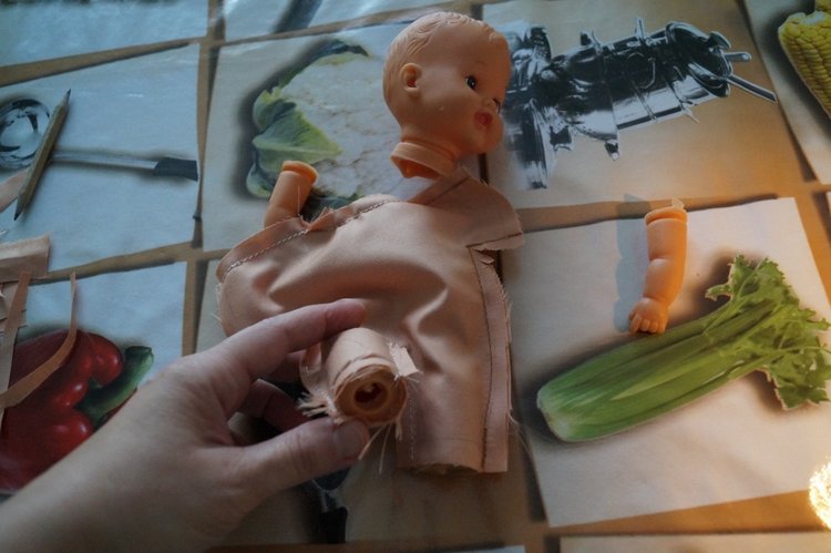 Выписка из кукольной лечебницы + небольшой МК