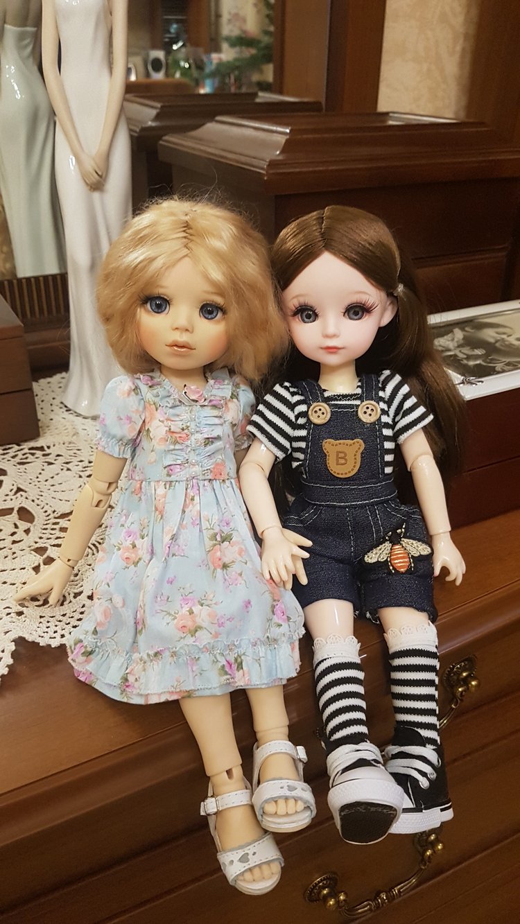 Майя и ёлочка №2 — Куклы с Алиэкспресс (Aliexpress): Китайские шарнирные