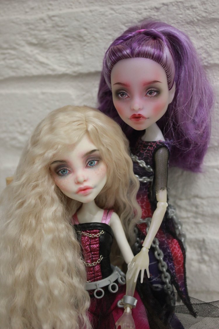 Монстрики моими глазами — ООАК и репейнт кукол (Custom): Barbie (фото 10)