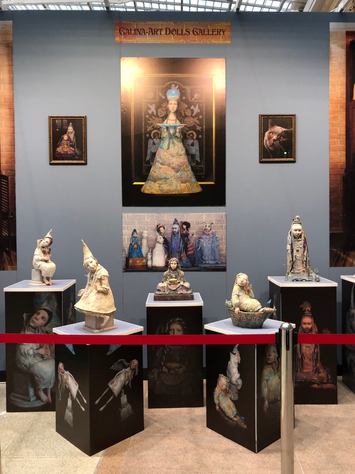 Искусство куклы. Гостиный двор декабрь 2018 - мой фотоотчет